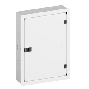 Caixa distr. aco p/70 din c/b trif 225a branco emb