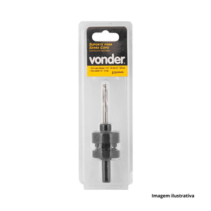 Guia para serra copo com broca 32a150 7/16 - vonder /ref:35.09.114.006