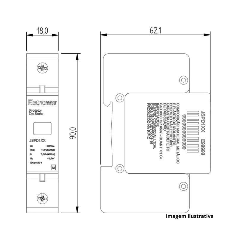 Dps_pararaio_jspd11515ka_275v__eletromar_refe89865_8052741